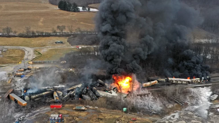 Labor and the East Palestine Train Derailment